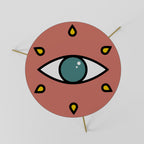 SEE EVERYTHING Mesa de Centro Ø60