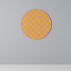 OPTIMISTIC WORLD Decoración de Pared Redonda