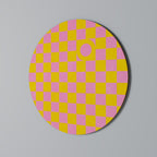 OPTIMISTIC WORLD Decoración de Pared Redonda