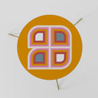 GEOMETRIC VARIATION Mesa de Centro Ø60