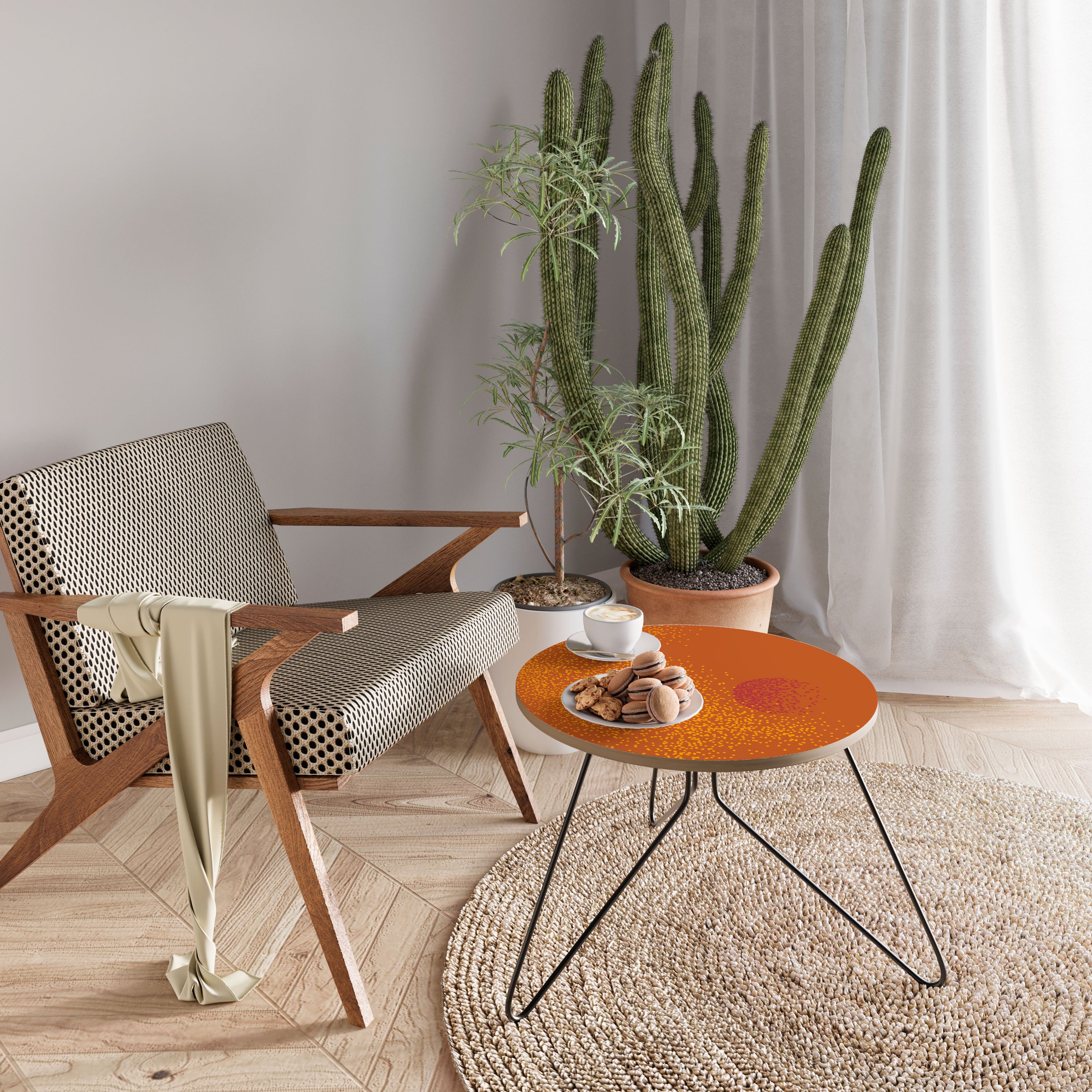 GLITTER COMPOSITION Mesa de centro