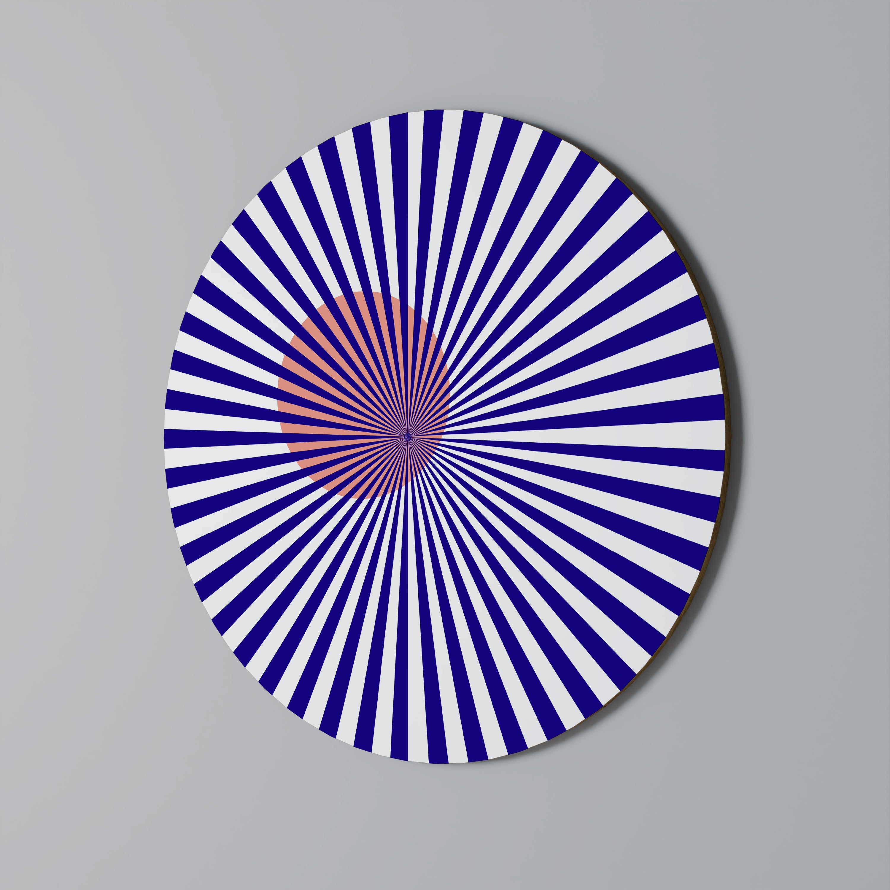 RADIANT ILLUSION Round Wall Art