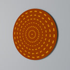 RADIANT ENERGY Round Wall Art