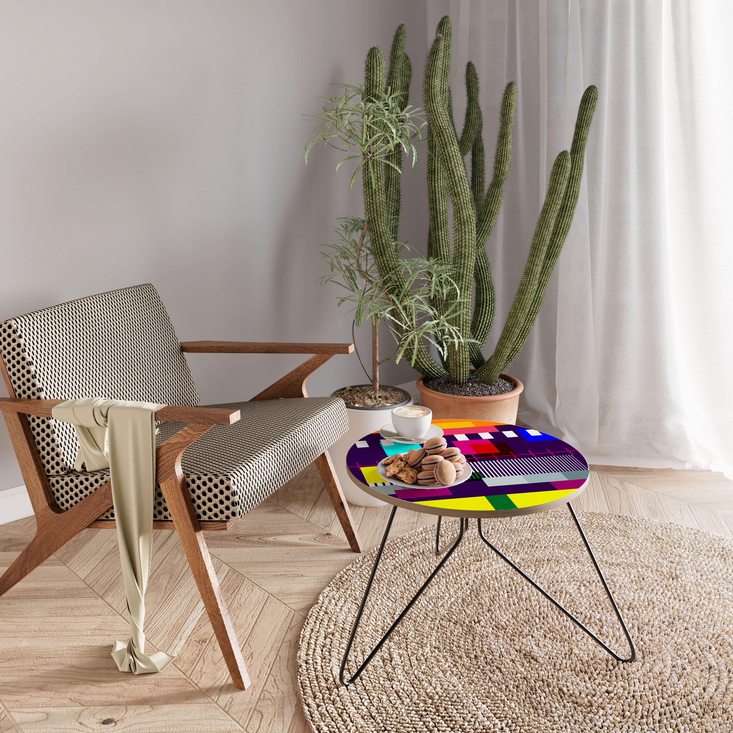 GEOMETRIC MESS Coffee Table 60