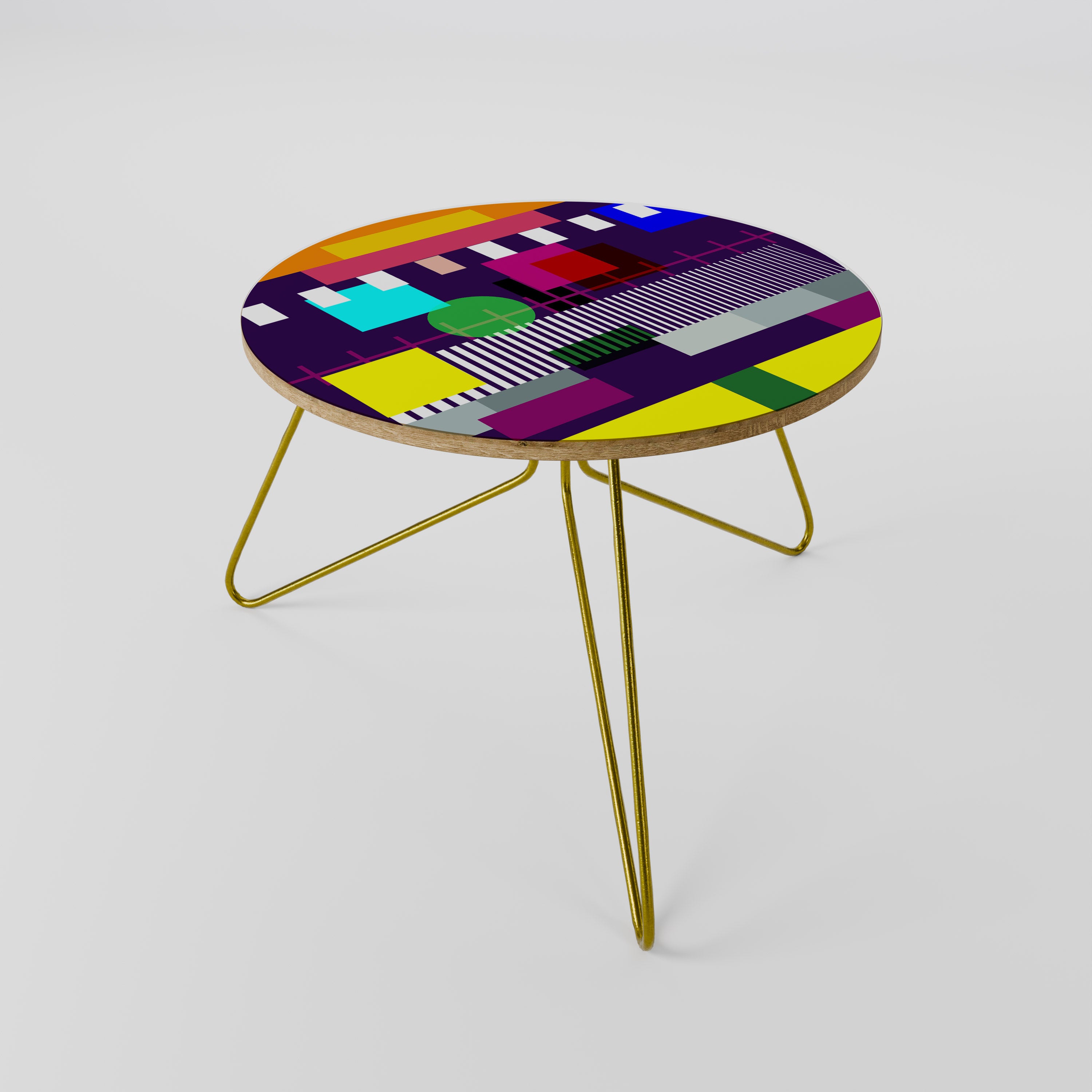 GEOMETRIC MESS Coffee Table 60