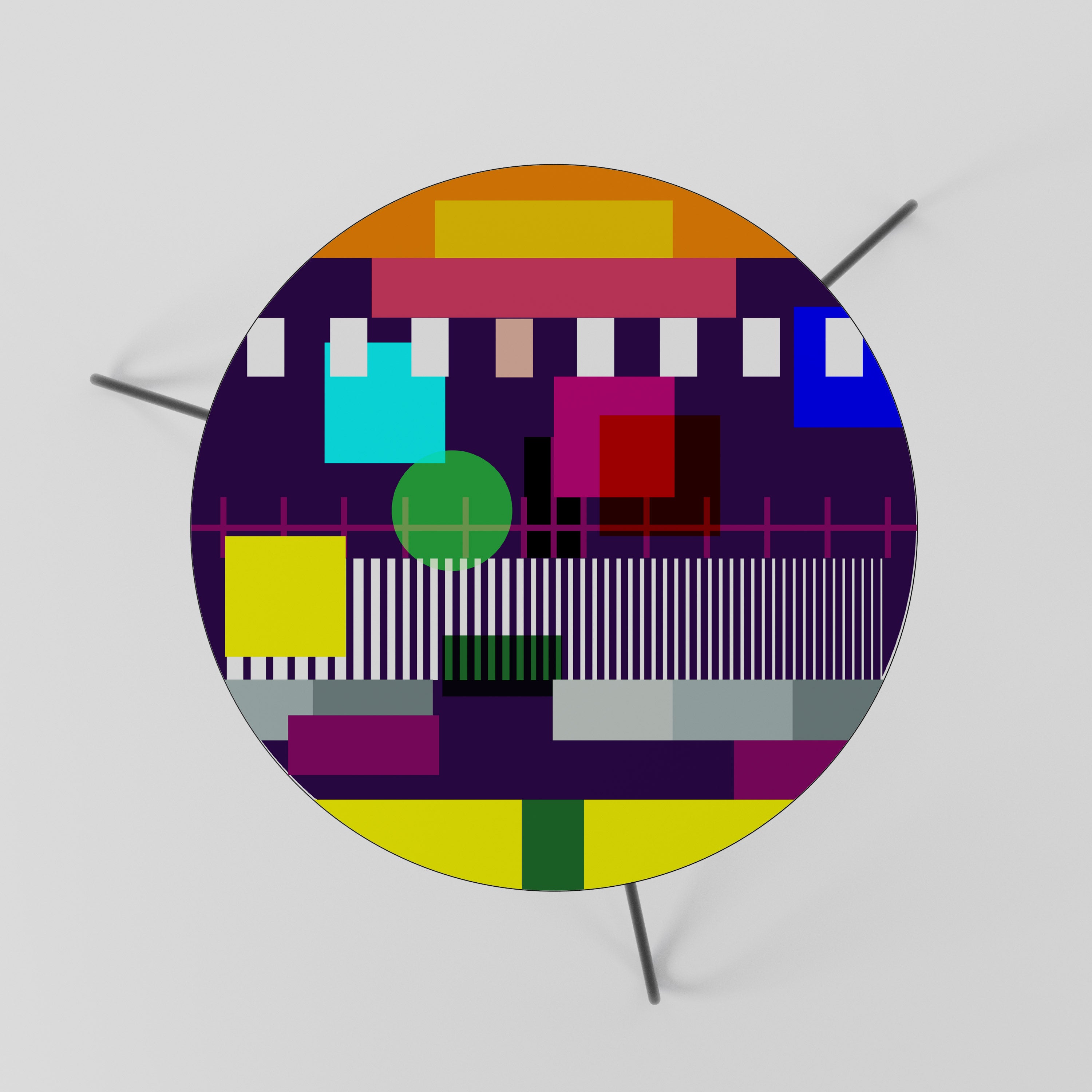 GEOMETRIC MESS Coffee Table 60