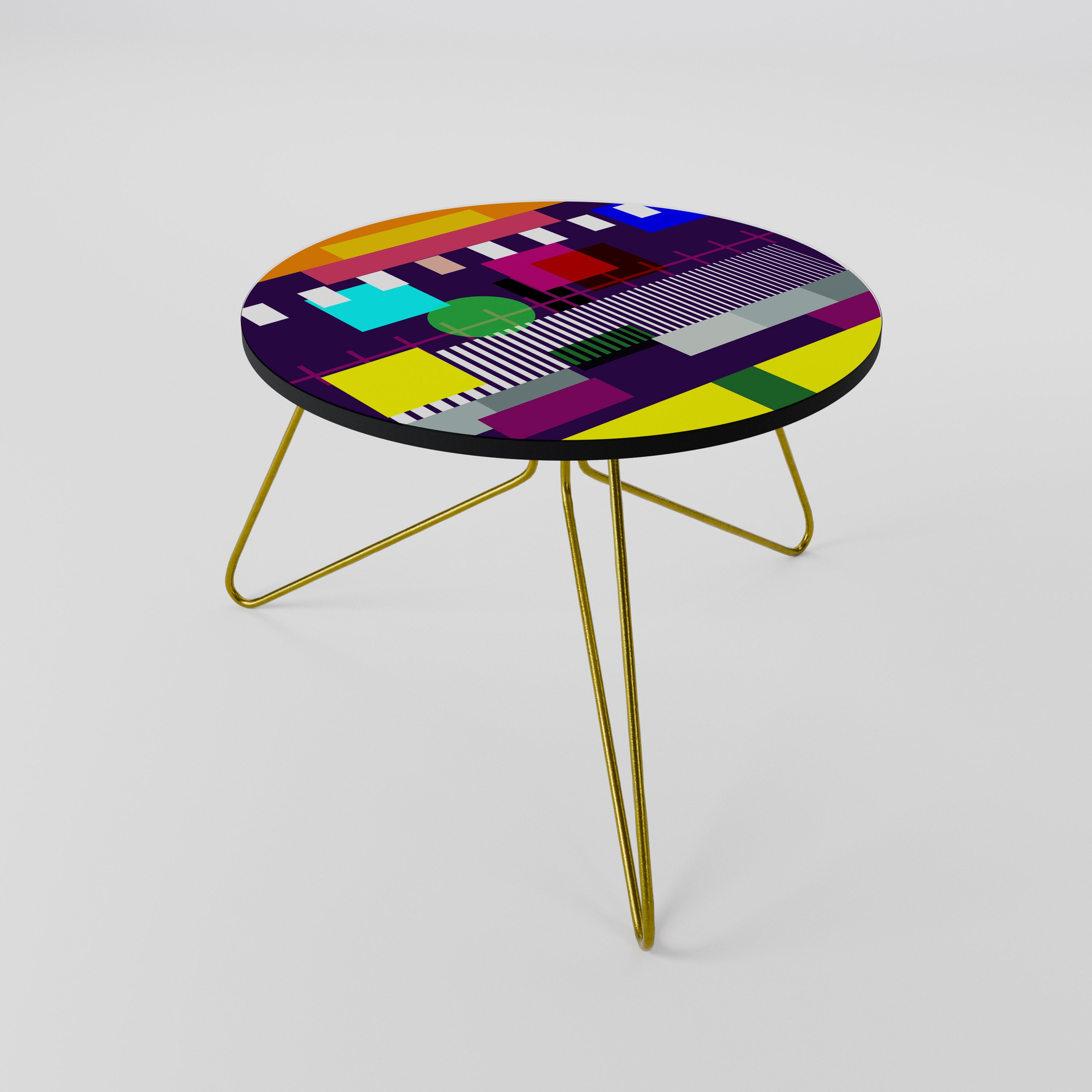 GEOMETRIC MESS Coffee Table 60