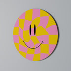 OPTIMISTIC VIBRATIONS Decoración de Pared Redonda
