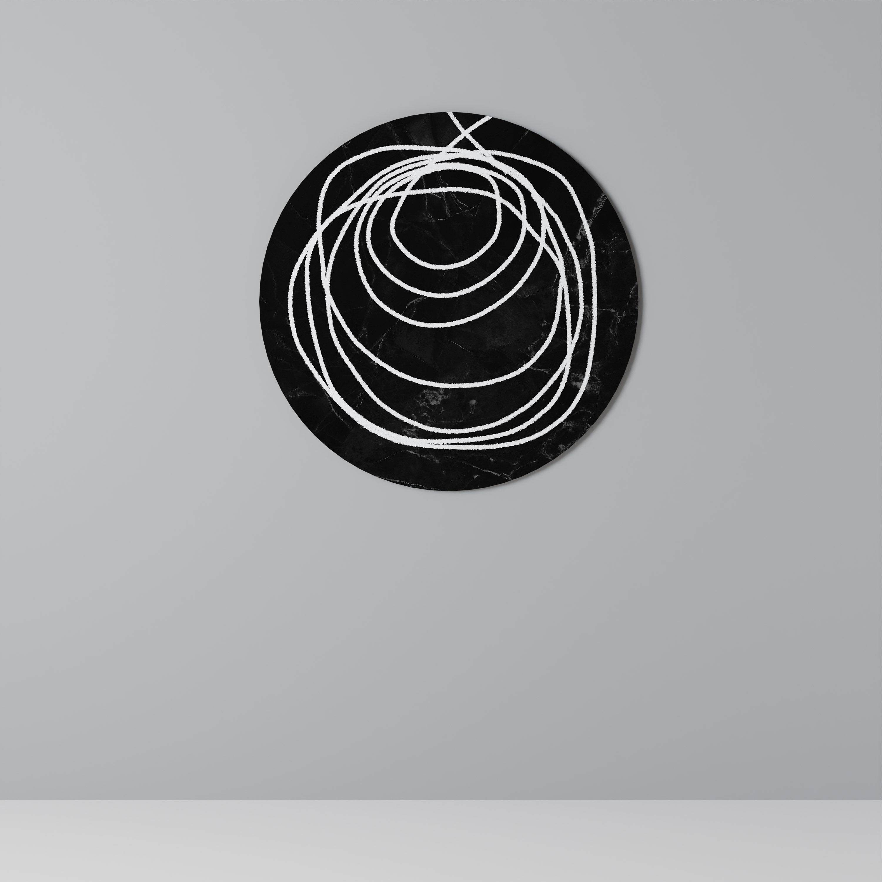 TRUST CIRCLES Round Wall Art