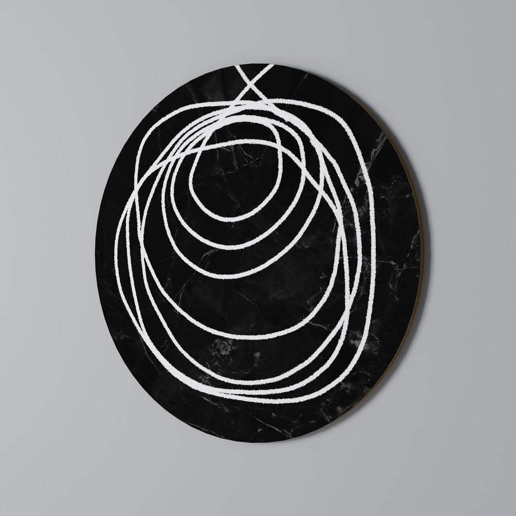TRUST CIRCLES Round Wall Art