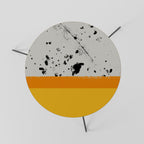 DYED BY ORANGE Mesa de Centro Ø60