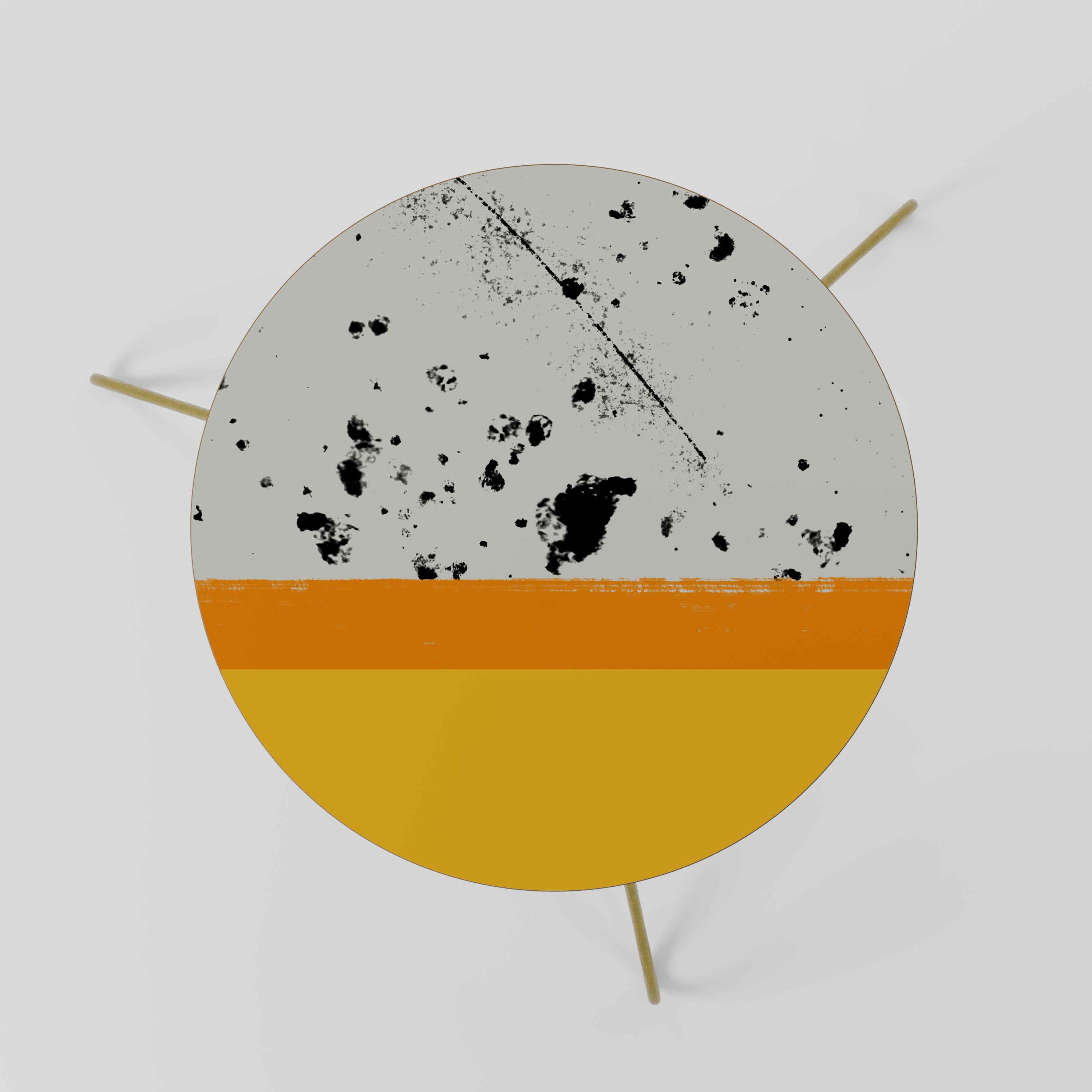 DYED BY ORANGE Coffee Table 60