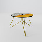 DYED BY ORANGE Mesa de Centro Ø60