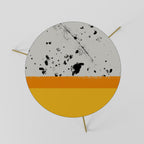 DYED BY ORANGE Mesa de Centro Ø60