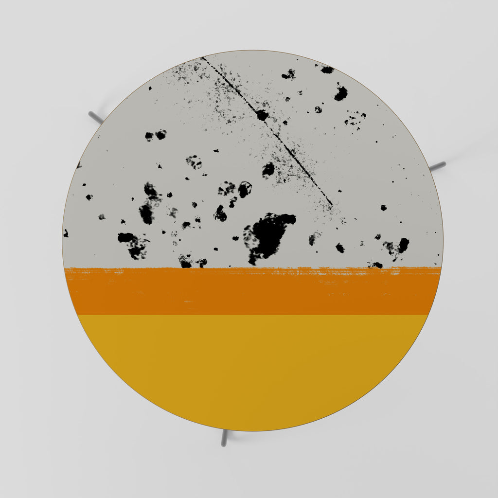 Mesa de centro 69 TEÑIDA DE NARANJA