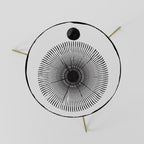 DARKNESS IS COMING Mesa de Centro Ø60