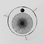 DARKNESS IS COMING Mesa de Centro Ø60