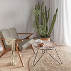 EARTHY ELEGANCE Mesa de Centro Ø60