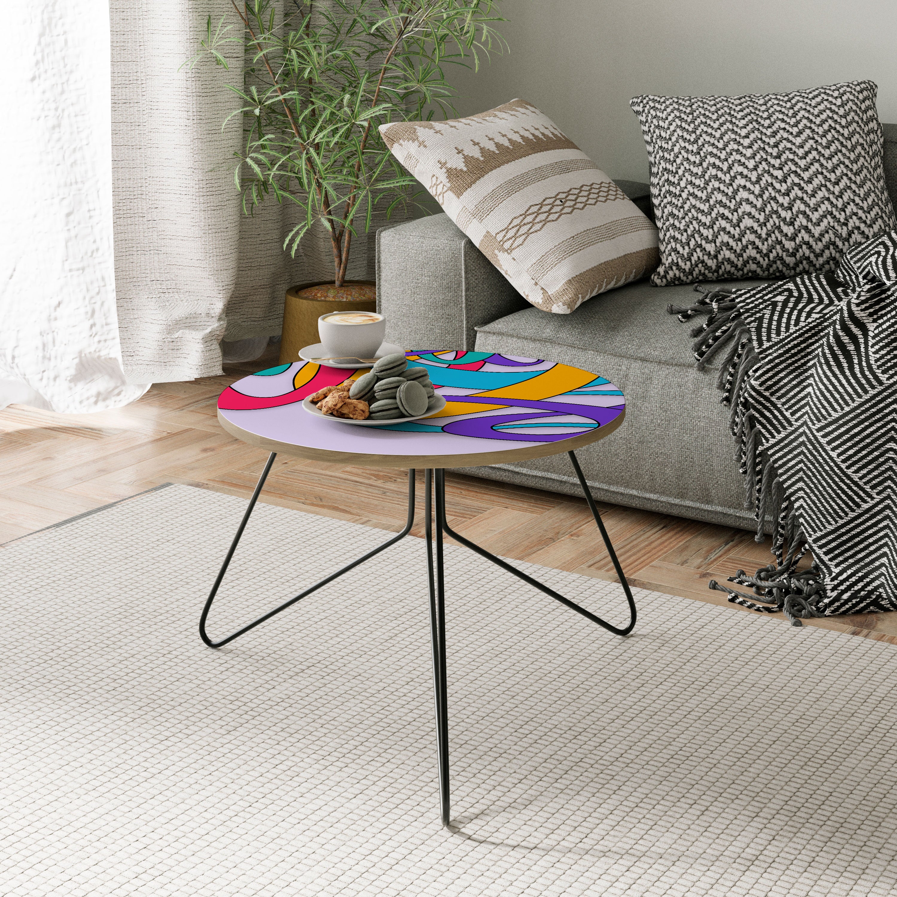 COLOR STREAM Coffee Table 60
