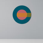 SOUND SOURCE Decoración de Pared Redonda