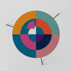 CREATING TOGETHER Mesa de Centro Ø60