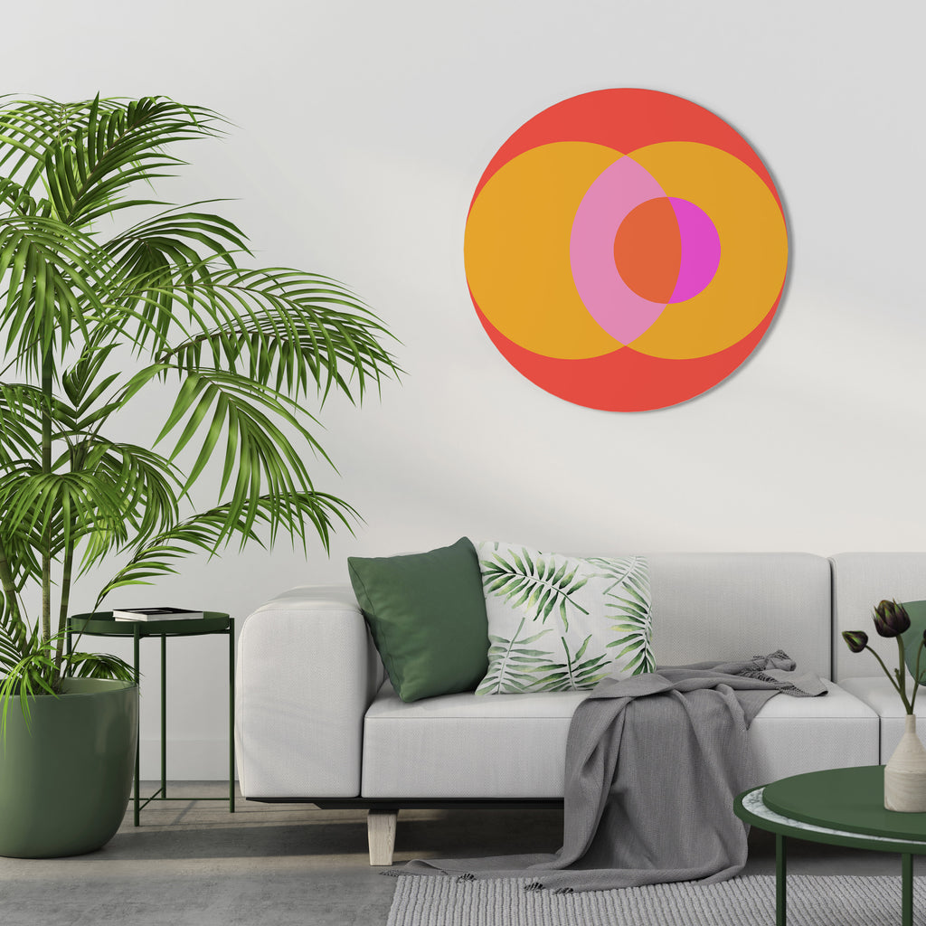 SOUL BROTHERHOOD Round Wall Art