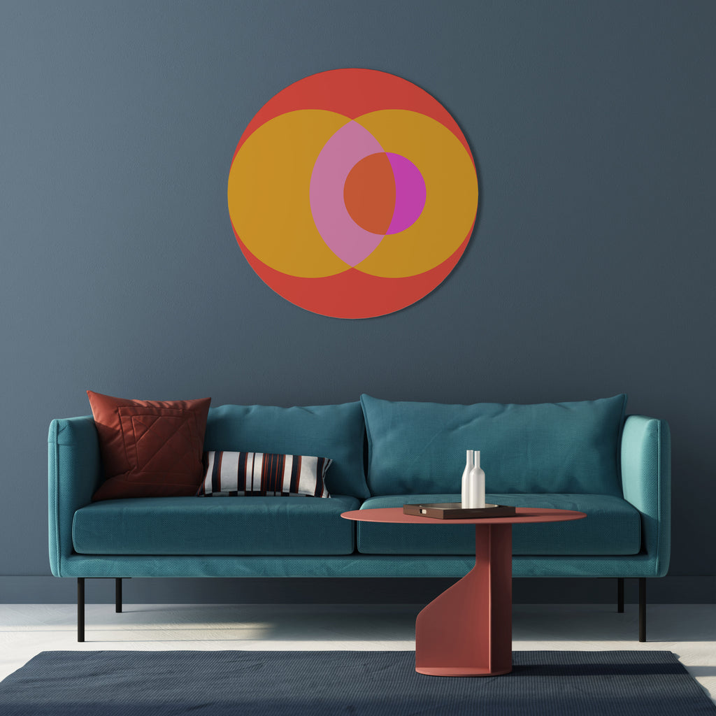 SOUL BROTHERHOOD Round Wall Art