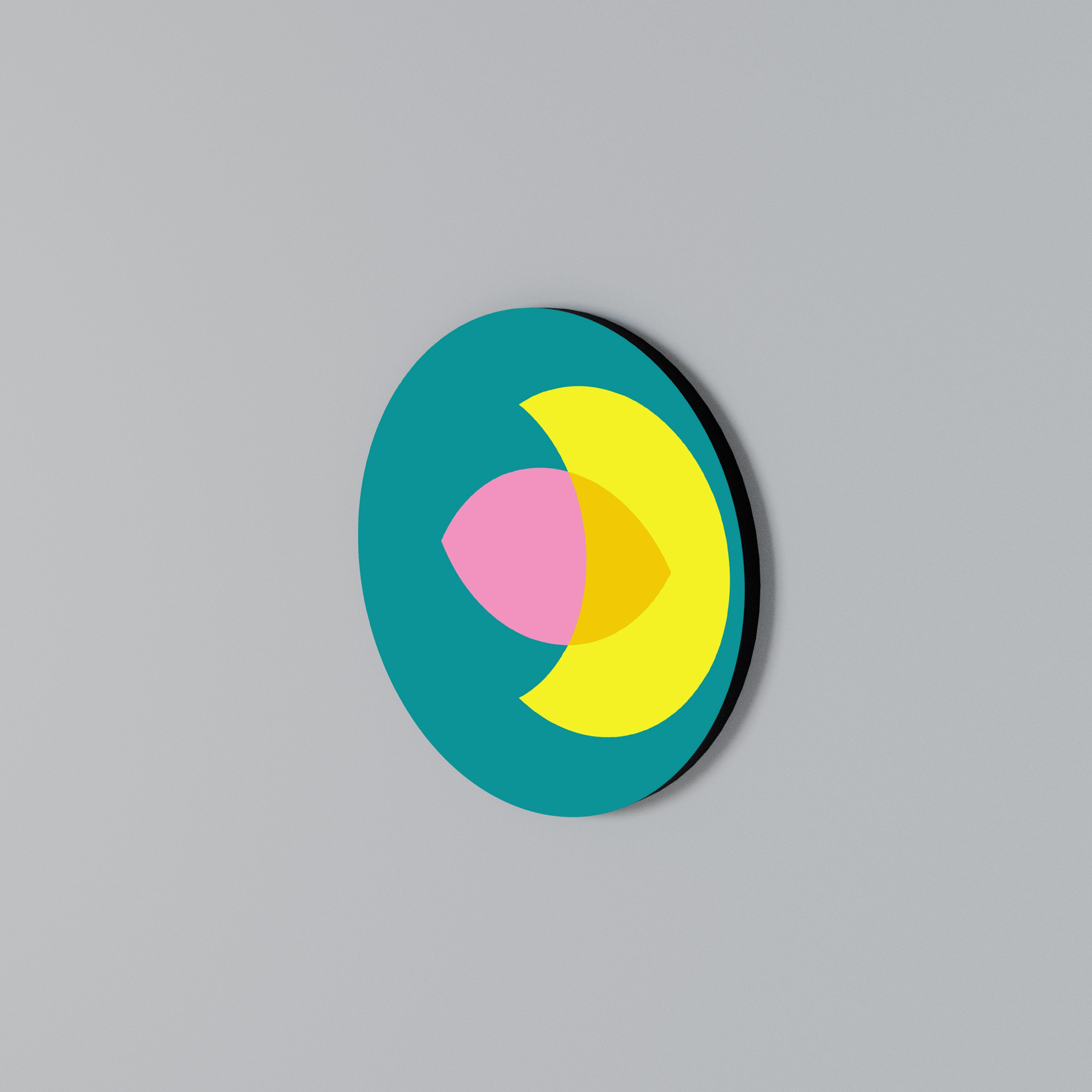 SPIRITUAL SUPPORT Round Wall Art