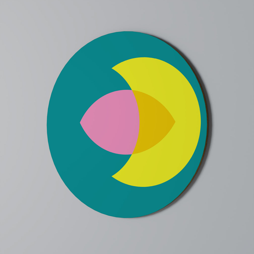 SPIRITUAL SUPPORT Round Wall Art