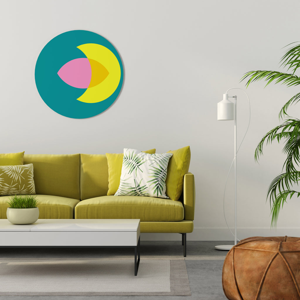 SPIRITUAL SUPPORT Round Wall Art