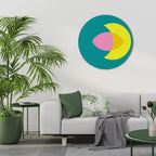 SPIRITUAL SUPPORT Round Wall Art