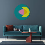 SPIRITUAL SUPPORT Round Wall Art