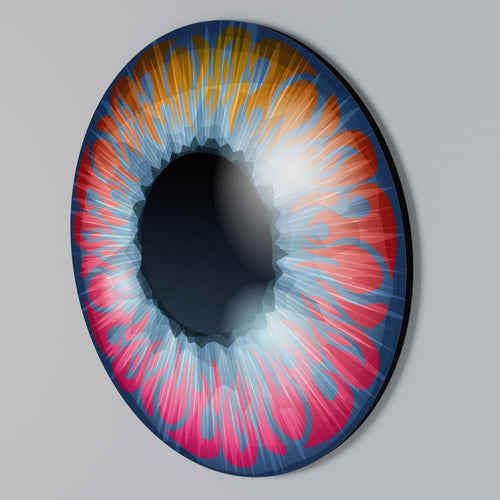 FANTASY EYE Round Wall Art