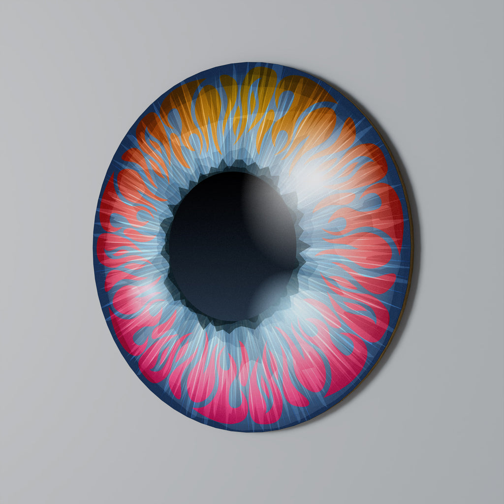 FANTASY EYE Round Wall Art