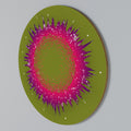EXPLOSION ESSENCE Round Wall Art