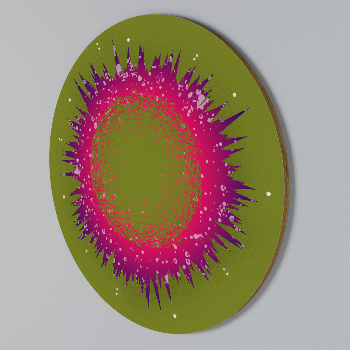 EXPLOSION ESSENCE Arte de pared redondo