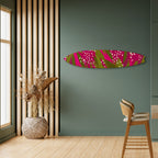 ENCHANTED TIGER Panel decorativo de tabla de surf