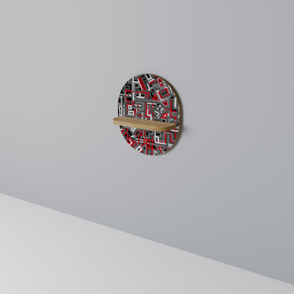 BROKEN LINES Art Shelf