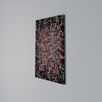 BROKEN LINES Vertical Canvas Print