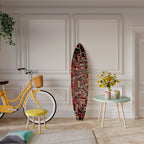 BROKEN LINES Panel decorativo de tabla de surf
