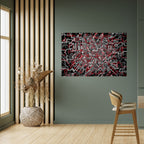 BROKEN LINES Póster Horizontal Adhesivo