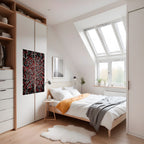 BROKEN LINES Póster Vertical Adhesivo