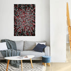 BROKEN LINES Póster Vertical Adhesivo