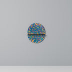 MEMORIES MAP Oval Art Shelf In Black Finish