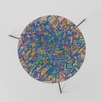 MEMORIES MAP Mesa de Centro Ø60