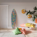 MEMORIES MAP Panel decorativo de tabla de surf