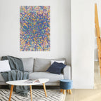 MEMORIES MAP Peel and Stick Vertical Poster