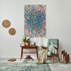 MEMORIES MAP Peel and Stick Vertical Poster