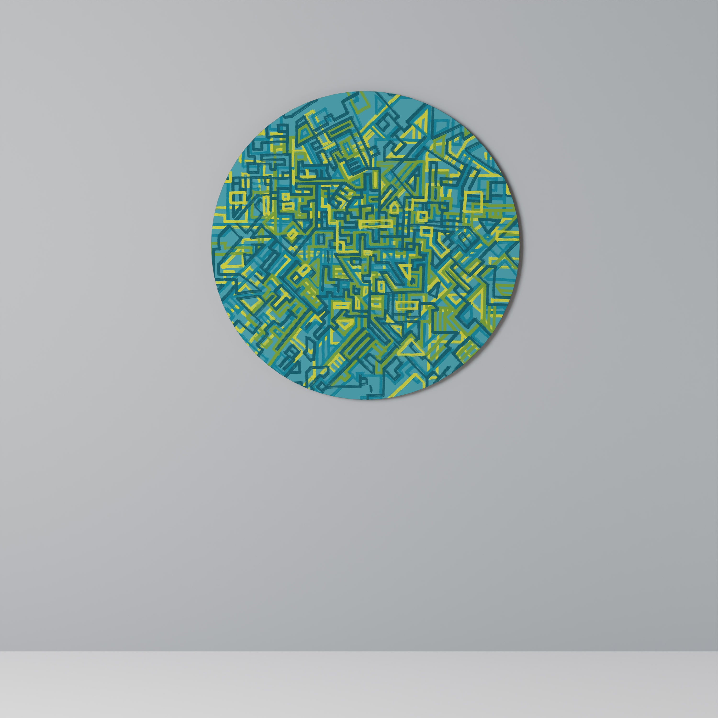 NOSTALGIC MEMORIES Round Wall Art