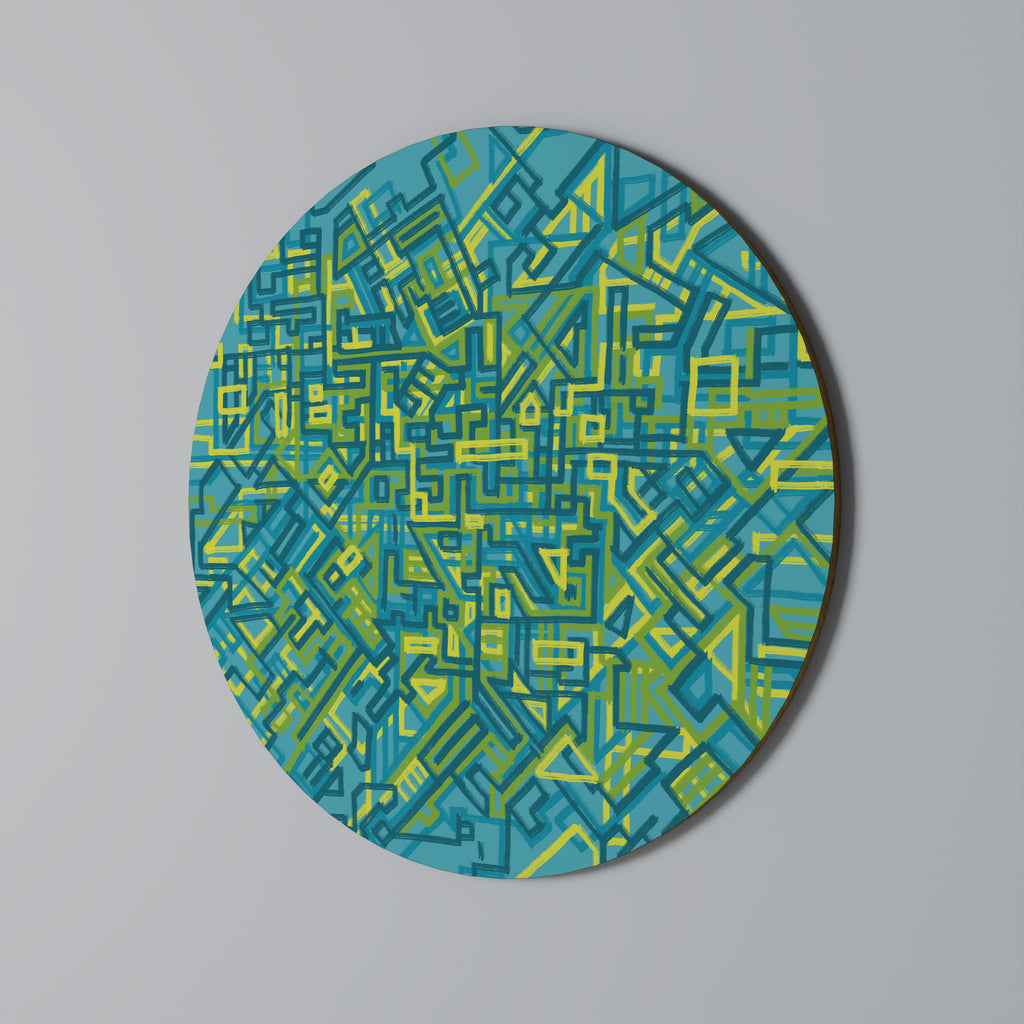 NOSTALGIC MEMORIES Round Wall Art